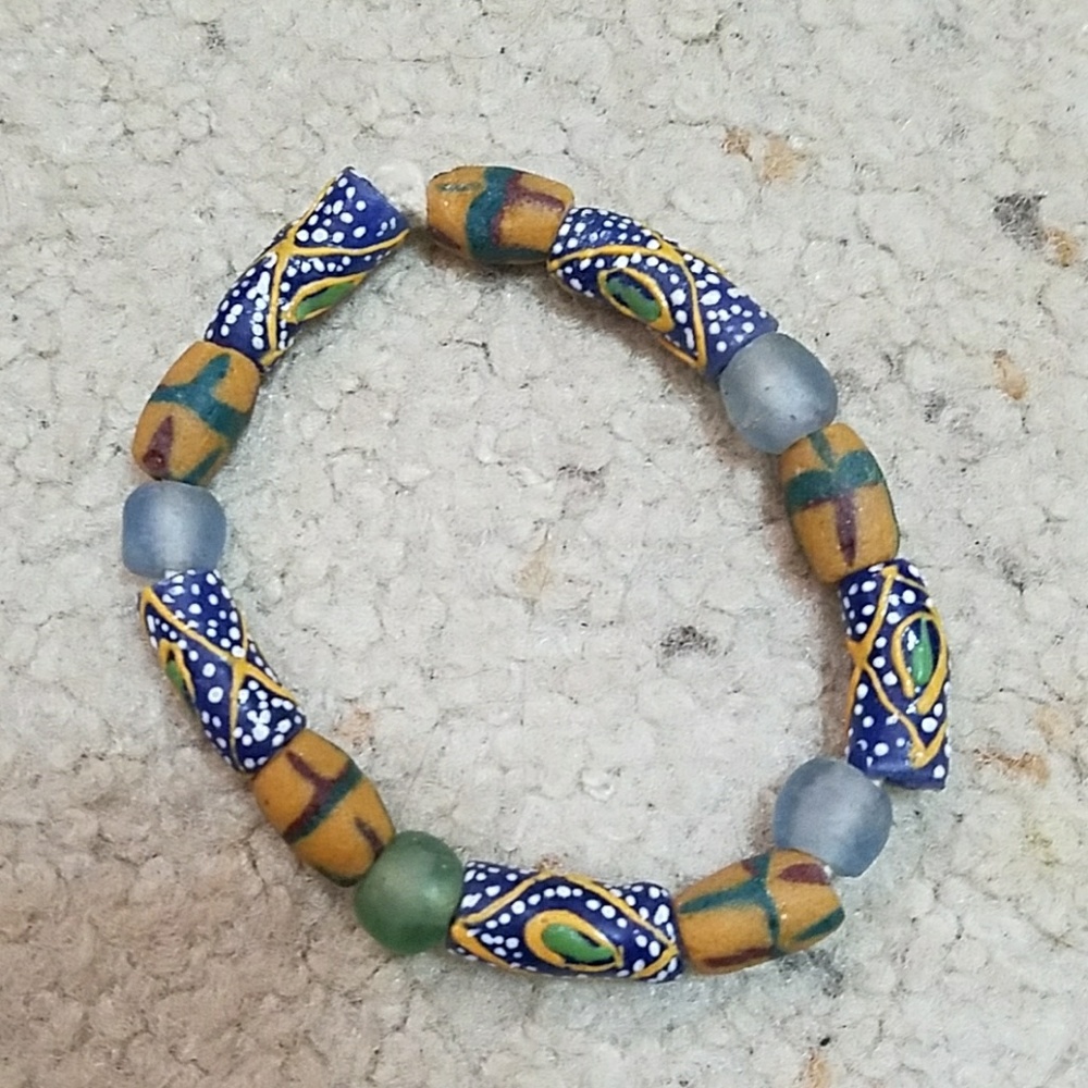 Handmade beaded bracelet